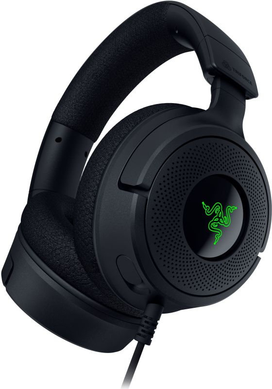 Гарнитура игровая Razer Kraken V4 X, 7.1, USB-A, 1.8м, RGB, чёрный