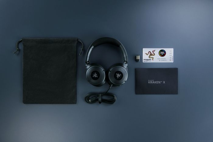 Гарнитура игровая Razer Kraken V4 X, 7.1, USB-A, 1.8м, RGB, чёрный