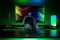 Гарнитура игровая Razer Kraken V4 X, 7.1, USB-A, 1.8м, RGB, чёрный