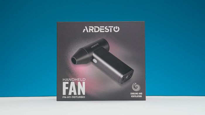 Вентилятор ручной портативный ARDESTO FN-HY-110Turbo
