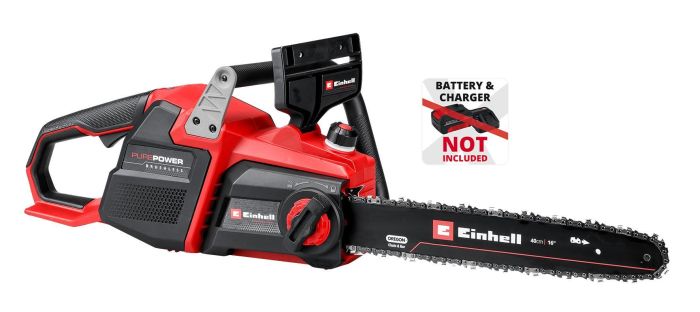 Пила цепная аккумуляторная Einhell GP-LC 36/40 Li BL - Solo, PXC, 36В, шина 40 см, бесщеточная, 19 м/с, 4.8 кг (без АКБ и ЗУ)