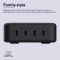 Зарядний пристрій мережевий Trust Maxo 240Вт,GaN, 4xUSB-C,PD, чорний