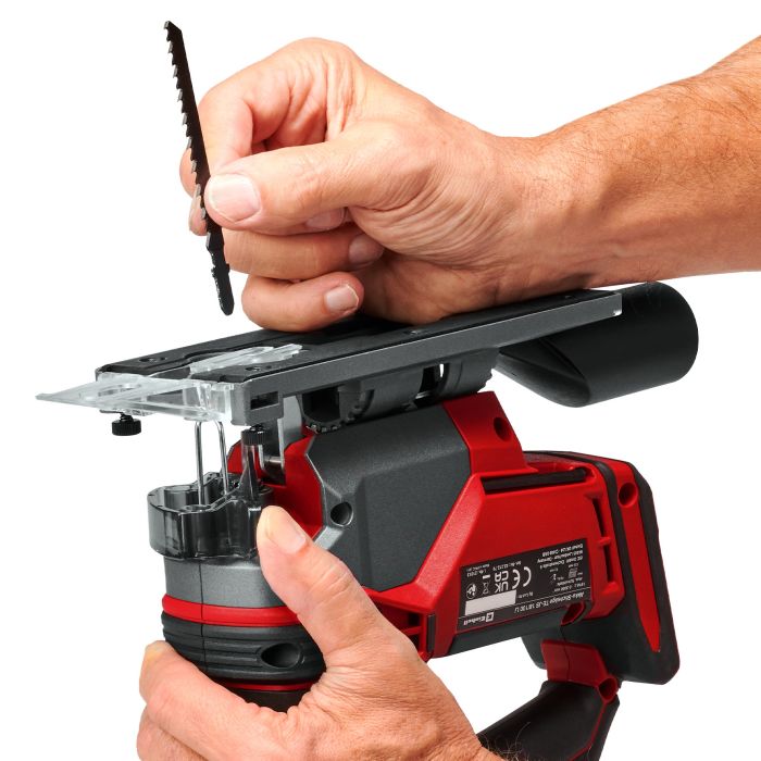 Лобзик аккумуляторный Einhell TE-JS 18/100 Li - Solo, PXC, 18В, 3000 об/мин, ход 26 мм, 1.87 кг (без АКБ и ЗУ)