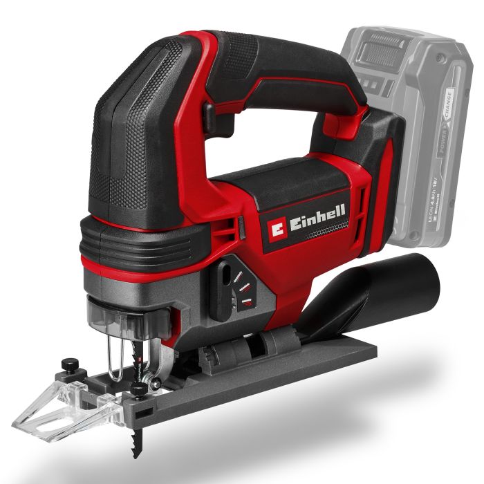 Лобзик аккумуляторный Einhell TE-JS 18/100 Li - Solo, PXC, 18В, 3000 об/мин, ход 26 мм, 1.87 кг (без АКБ и ЗУ)