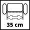 Вал аерації для скарифікатора Einhell GE-SC 36/35 Li 35см
