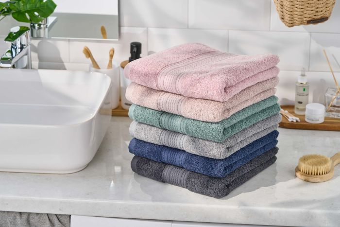 Рушник махровий Ardesto SuperSoft 70х140см, 100% бавовна, синій