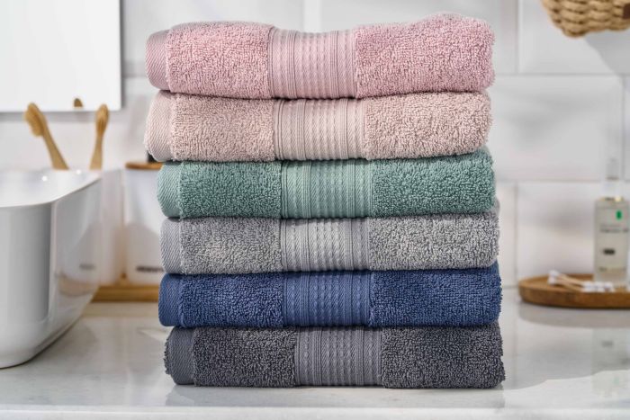 Рушник махровий Ardesto SuperSoft 70х140см, 100% бавовна, сірий