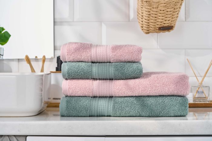 Полотенце махровое Ardesto SuperSoft 70х140см, 100% хлопок, зеленый