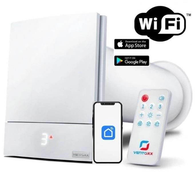 Рекуператор Ventoxx Harmony Smart 0,75м пульт дистанционного управления Wi-Fi LED-индикация пластиковая решетка