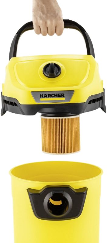 Пылесос профессиональный Karcher WD 3 V-17/4/20 1000Вт контейнер 17л 4.53кг