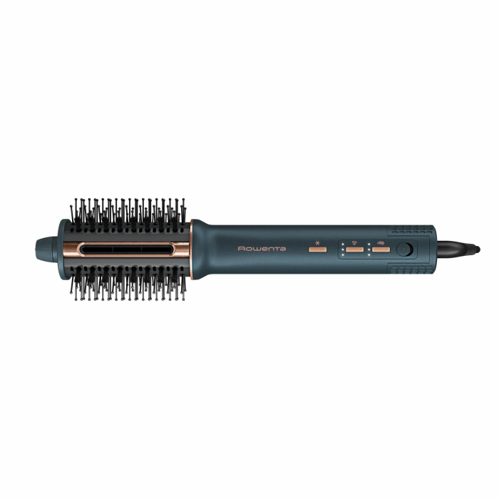 Фен-щетка Rowenta Air Brush 3D, 1200Вт, режимов-3, иониз-я, хол. обдув, функция фена, керамика, черный