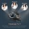 Фен-щетка Rowenta Air Brush 3D, 1200Вт, режимов-3, иониз-я, хол. обдув, функция фена, керамика, черный