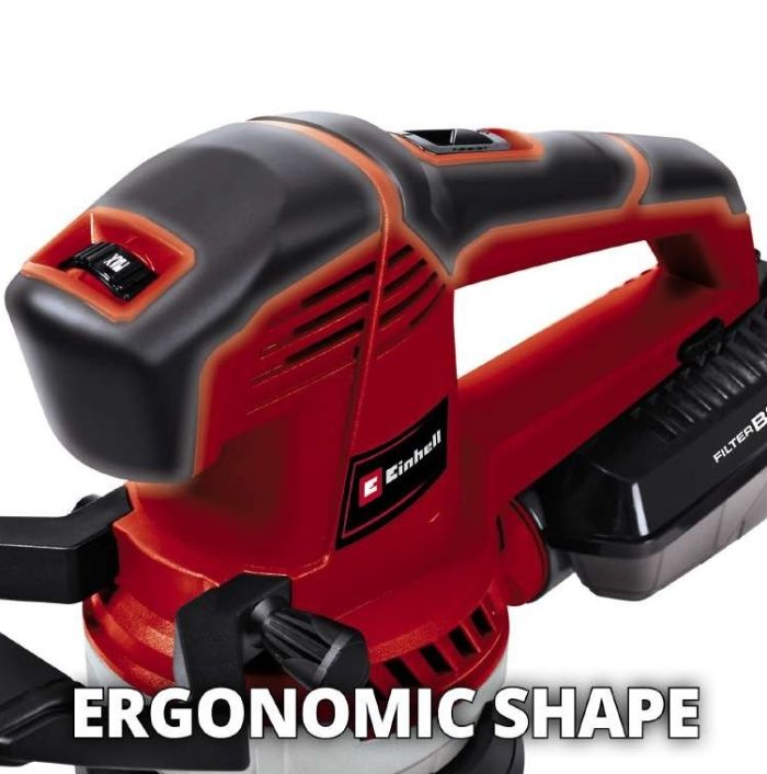 Шліфмашина ексцентрикова Einhell TE-RS 40 E400Вт 125мм 12000-24000кол/хв 1.87кг