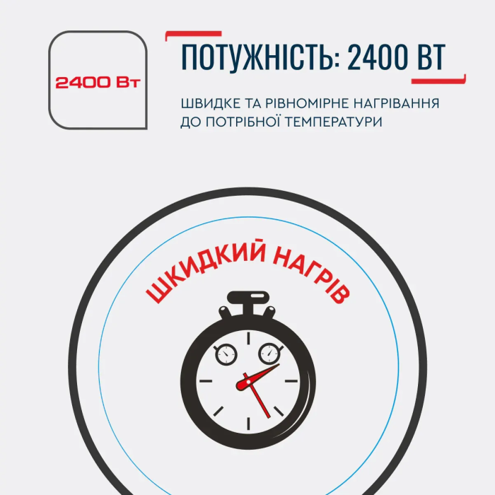 Електрочайник Tefal Delfini 1.5л, пластик, сріблясто-чорний