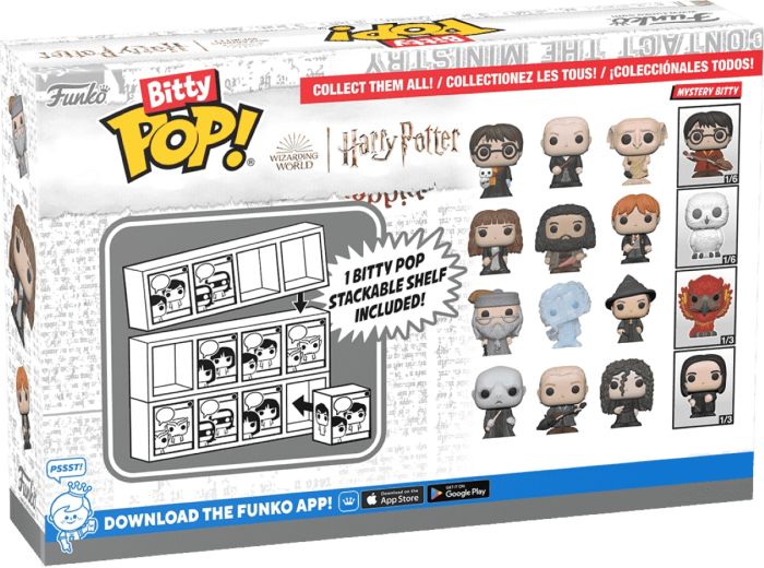 Набор Funko POP (Bitty): Harry Potter - Voldemort 4PK