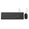Комплект клавіатура та миша 2E MK405 USB-A, EN/UK/RU, чорний