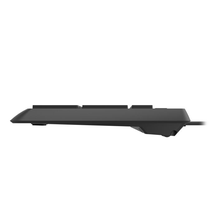 Клавиатура мембранная 2E KS405 104key, USB-A, EN/UK, чёрный