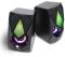Акустическая система MICROLAB  2.0, USB, LED, черный Microlab B-25