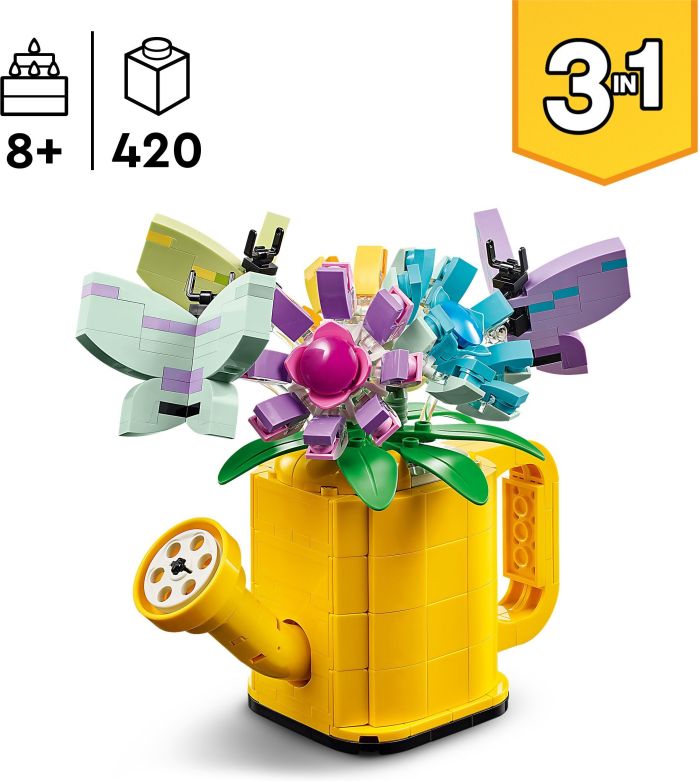 Конструктор LEGO Creator Цветы в лейке