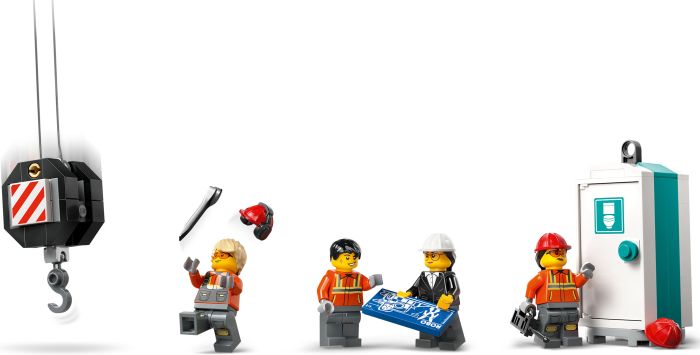 Конструктор LEGO City Жовтий передвижной строительный кран