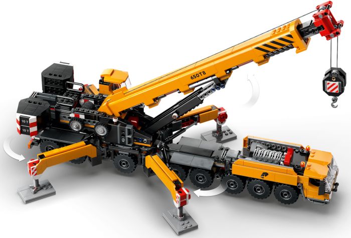 Конструктор LEGO City Жовтий передвижной строительный кран