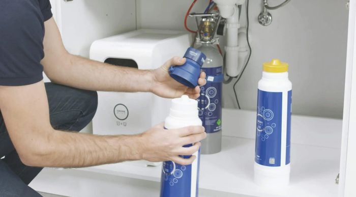 Фільтр Grohe Blue L-розмір, для водних систем, білий
