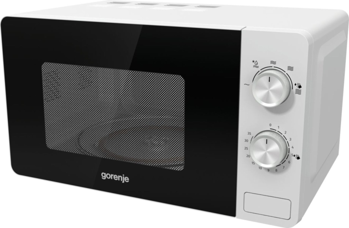 Микроволновая печь Gorenje, 20л, мех. управл., 800Вт, белый