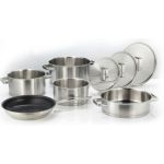 Набір посуду Gorenje CHEF'S COLLECTION, 8 предметів, нержавіюча сталь