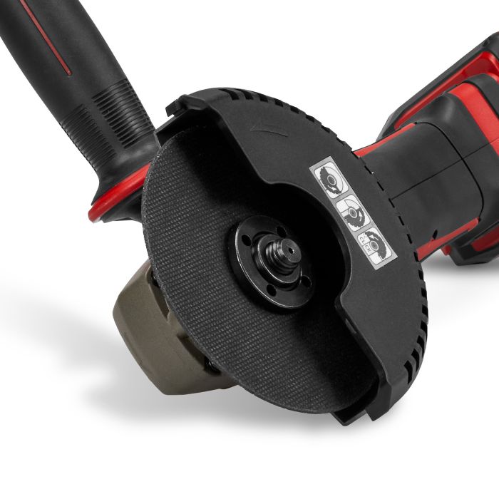 Шлифмашина угловая аккумуляторная Einhell TE-AG 18/125-2 Li 1x4.0 Ah, PXC, 18В, аккумулятор 4 Ач, 125 мм, 8500 об/мин, 2.32 кг