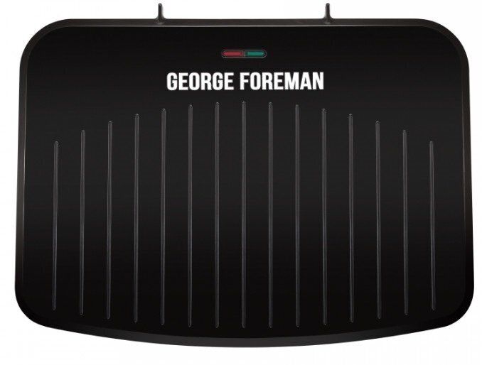 Гриль George Foreman прижимной Fit Grill Large 2400Вт, темп. режимов-1, пластик, черный