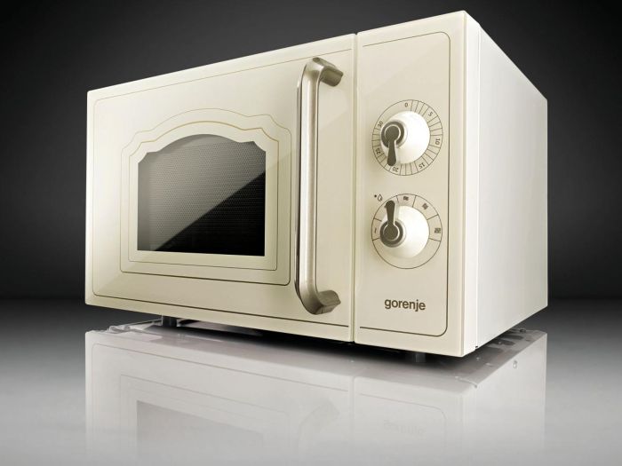 Микроволновая печь Gorenje, 20л, мех. управл., 700Вт, бежевый