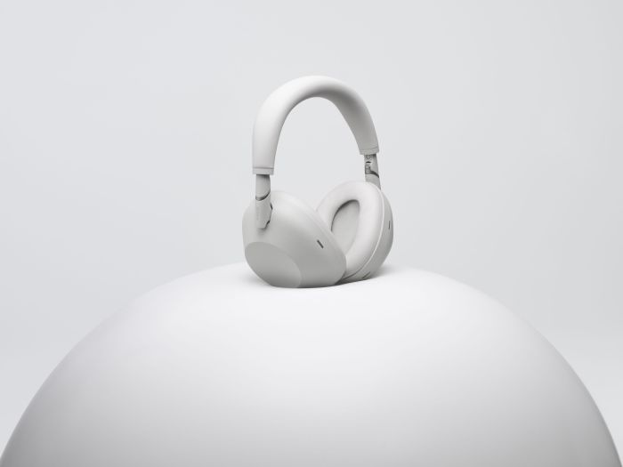 Наушники Over-ear Sony WH-1000XM6 BT 5.3, ANC, Hi-Res, AAC, LDAC, LC3, Wireless, Mic, Серебристый