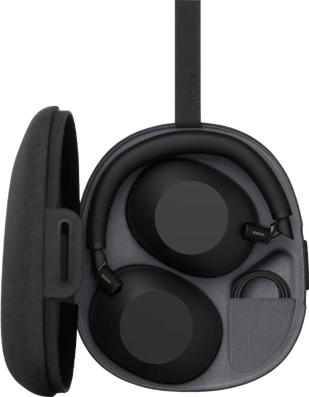Наушники Over-ear Sony WH-1000XM6 BT 5.3, ANC, Hi-Res, AAC, LDAC, LC3, Wireless, Mic, Черный