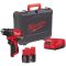 Шуруповерт-дрель аккумуляторная Milwaukee M12 BLDDRC-202C 12В 2х2А·час 40Нм 0-550-1700об·мин ЗП C12C кейс 1.2кг