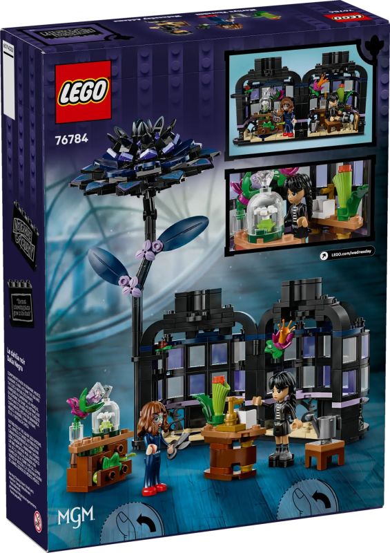Конструктор LEGO Wednesday Квітка чорної жоржини