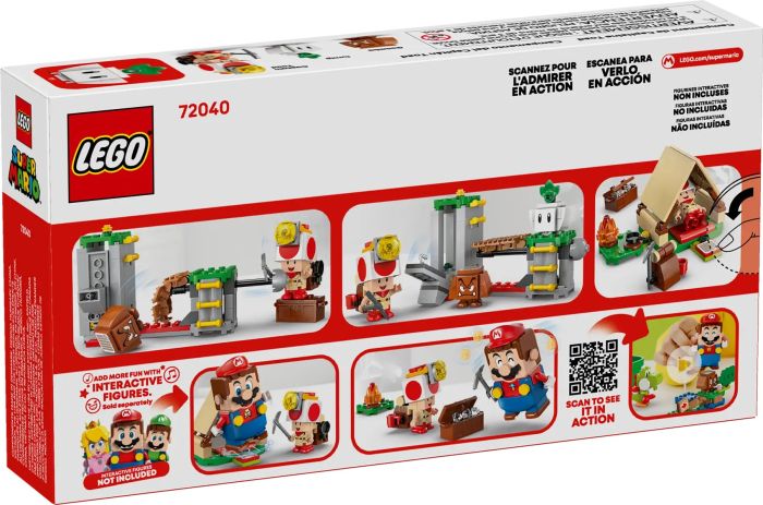 Конструктор LEGO Super Mario Лагерь Captain Toad