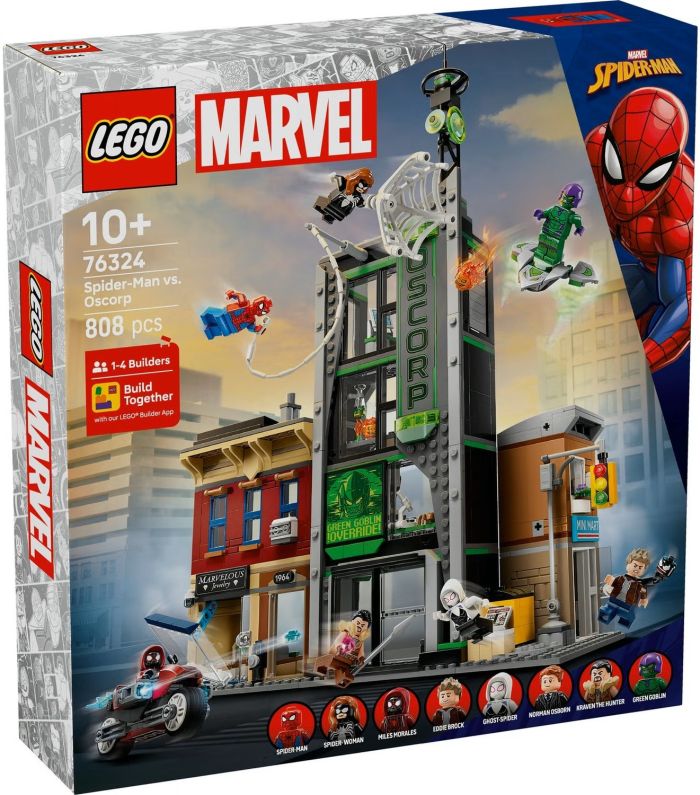 Конструктор LEGO Super Heroes Человек-павук против Оскорпа