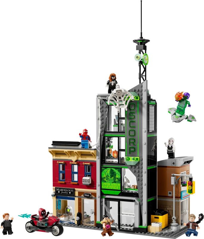 Конструктор LEGO Super Heroes Человек-павук против Оскорпа