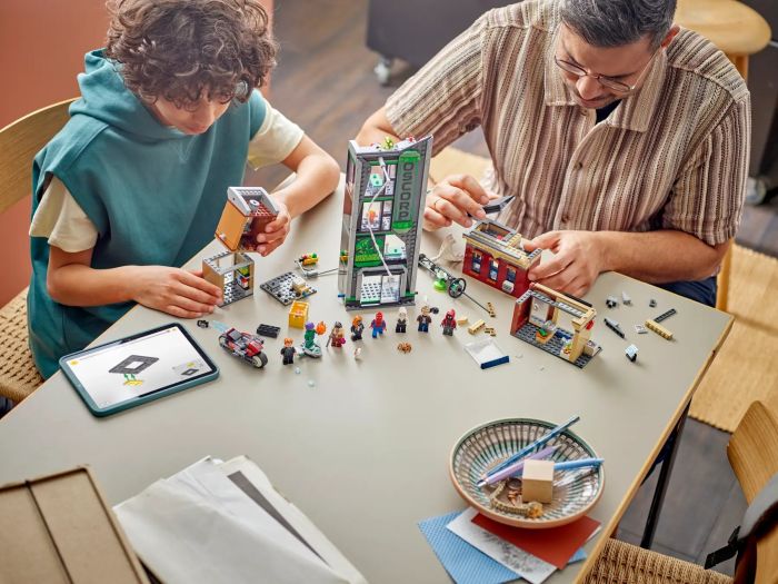 Конструктор LEGO Super Heroes Человек-павук против Оскорпа
