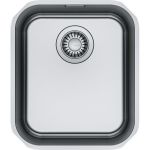 Мийка кухонна Franke Smart, нерж.сталь, прямокутник, без крила, 341х401мм, чаша - 1, монтаж під стільницю, SRX 110-34, нерж поліров.