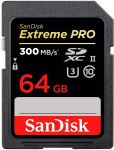 Карта памяти SanDisk SD   64GB C10 UHS-II U3 R280/W100MB/s Extreme Pro V60
