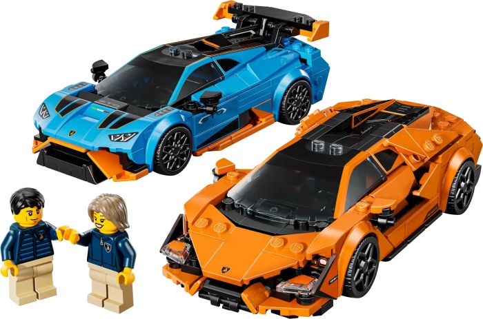 LEGO Constructor Speed Champions Lamborghini Revuelto та Huracan STO