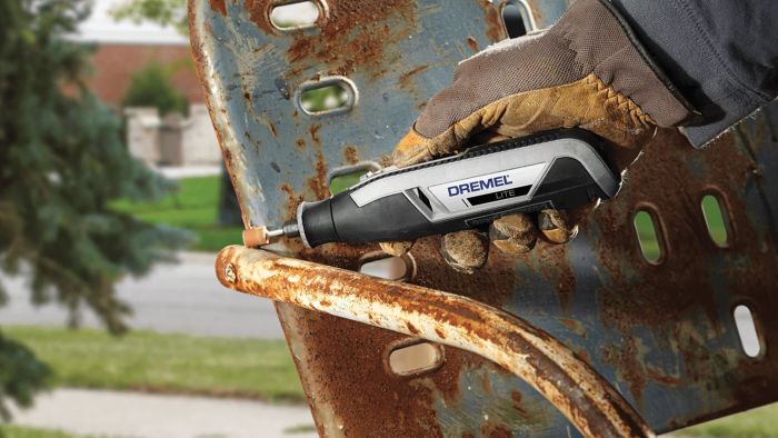 Шліфмашина шліфувально-гравірувальна акумуляторна Dremel 7760-15 3.6В 1х2А·год 8000-25000об/хв 15 насадок 195см ЗП USB 0.27кг