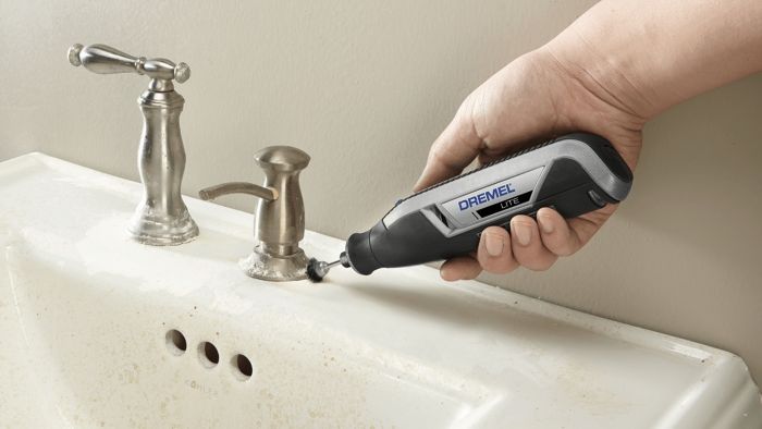 Шліфмашина шліфувально-гравірувальна акумуляторна Dremel 7760-15 3.6В 1х2А·год 8000-25000об/хв 15 насадок 195см ЗП USB 0.27кг