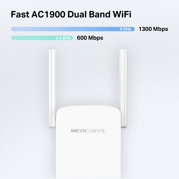 Повторювач Wi-Fi сигналу MERCUSYS  AC1900 1хGE LAN ext. ant x4 Mercusys ME50G