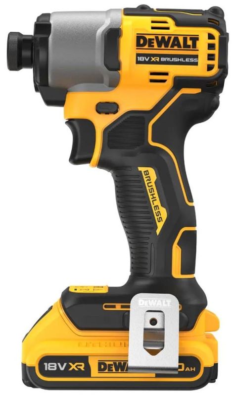 Шурупокрут ударний акумуляторний DeWalt 18В XR Li-Ion безщітковий 192Нм 3200об/хв 4200уд/хв 0.88кг без АКБ та ЗП