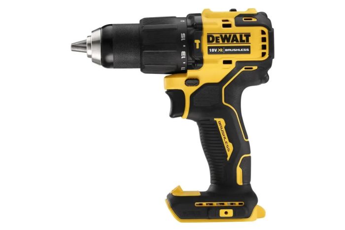 Дриль-шурупокрут ударний DeWalt безщітковий XR Li-Ion 18В 65Нм 450-1650об/хв патрон 13мм 1.2кг без АКБ та ЗП