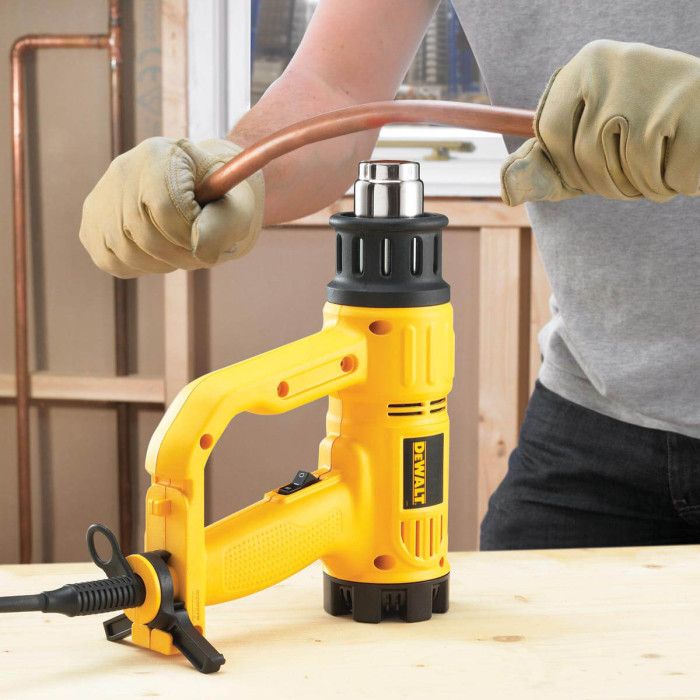 Фен будівельний DeWalt 1800Вт 50-600°C 0.65кг
