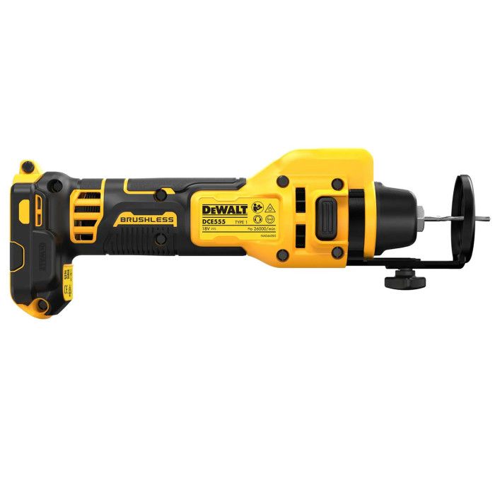 Фрезер аккумуляторный DeWalt 18В XR Li-Ion 26000об·мин цанга 3.2-6.4мм 0.79кг без АКБ и ЗП