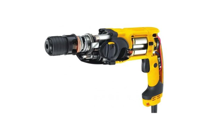 Перфоратор DeWalt SDS-Plus 800Вт 2.6Дж 0-5500уд/хв 0-1500об/хв 3 режими кейс 2.6кг